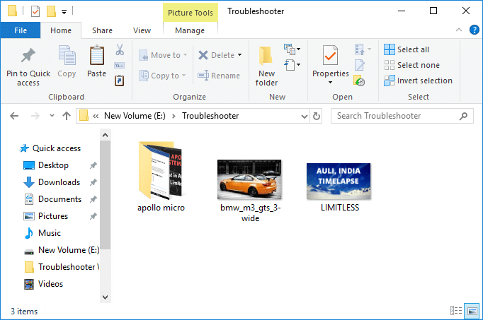 Navigate to the file or folder which you want to compress | Zip or Unzip Files and Folders in Windows 10