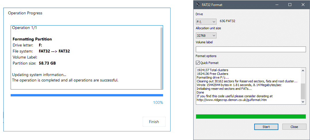 How to Format an External Hard Drive to FAT32