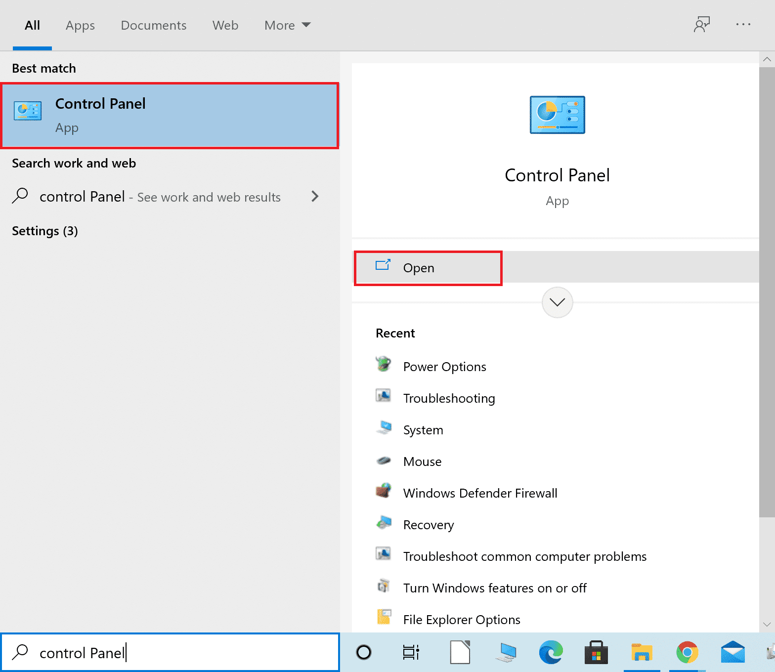 Type Control Panel in the Windows search bar. How to Fix Ethernet doesn’t have a valid IP configuration Error