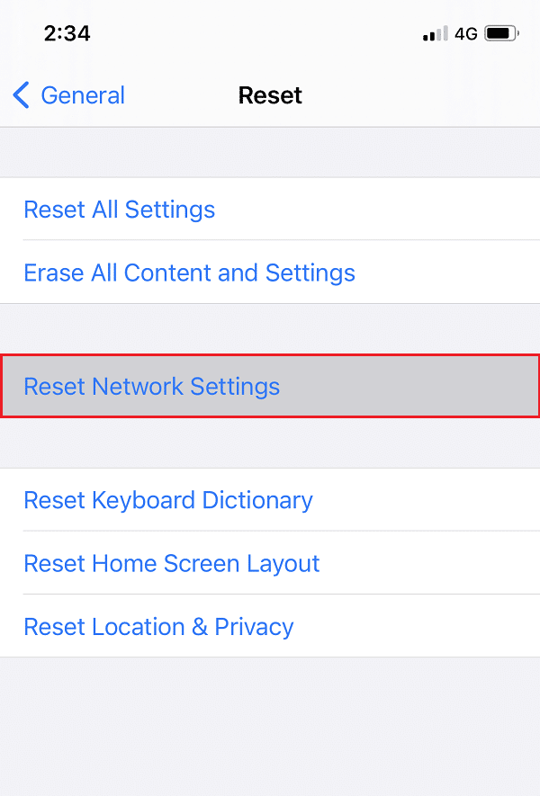 Reset Network Settings on iPhone | Fix Can't Send Text Message to One Person