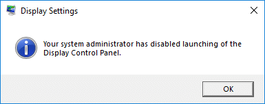 Can't Changing Desktop Icons in Windows 10