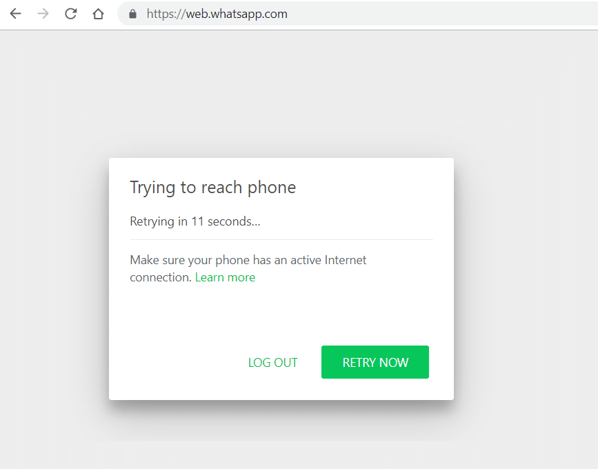 Can't Connect To WhatsApp Web Fix WhatsApp Web Not Working