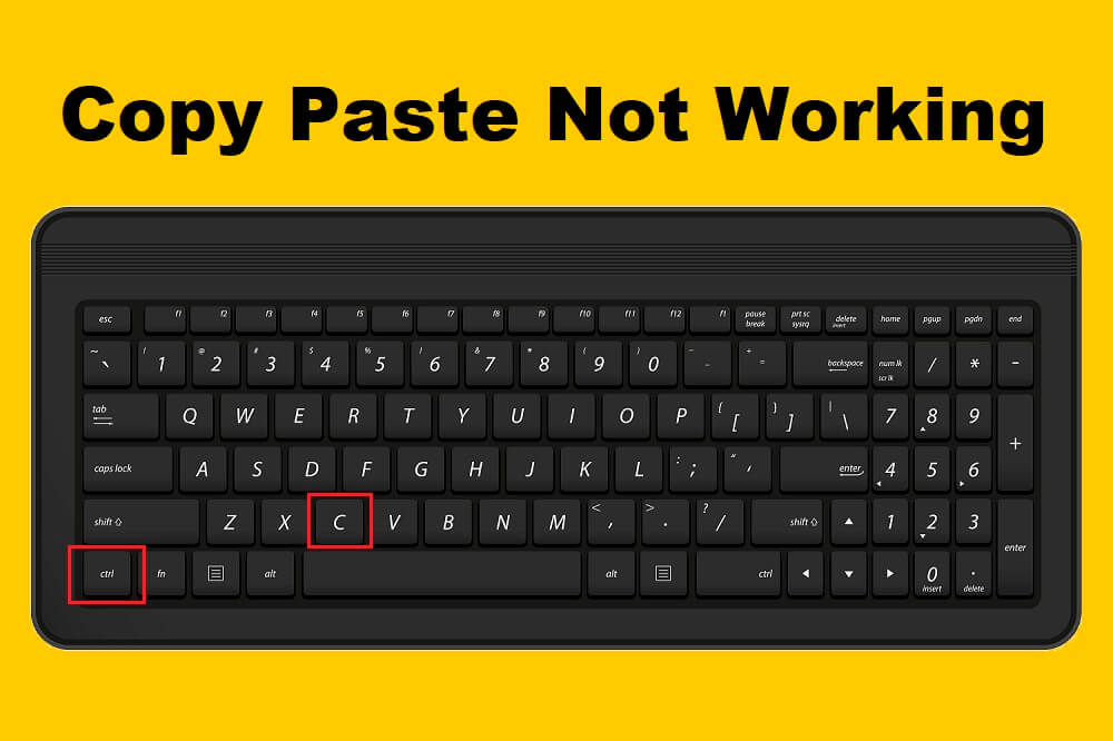 Fix Copy Paste not working on Windows 10