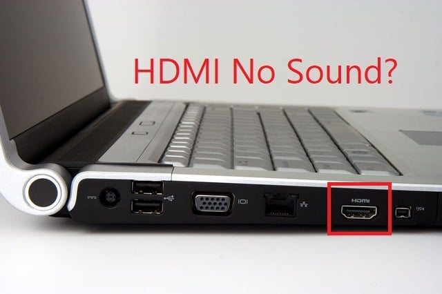 Fix HDMI No Sound in Windows 10