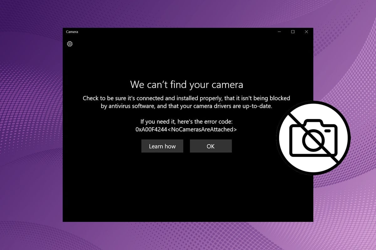 Fix Laptop Camera Not Detected on Windows 10