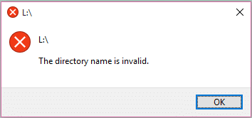 Fix The directory name is invalid error