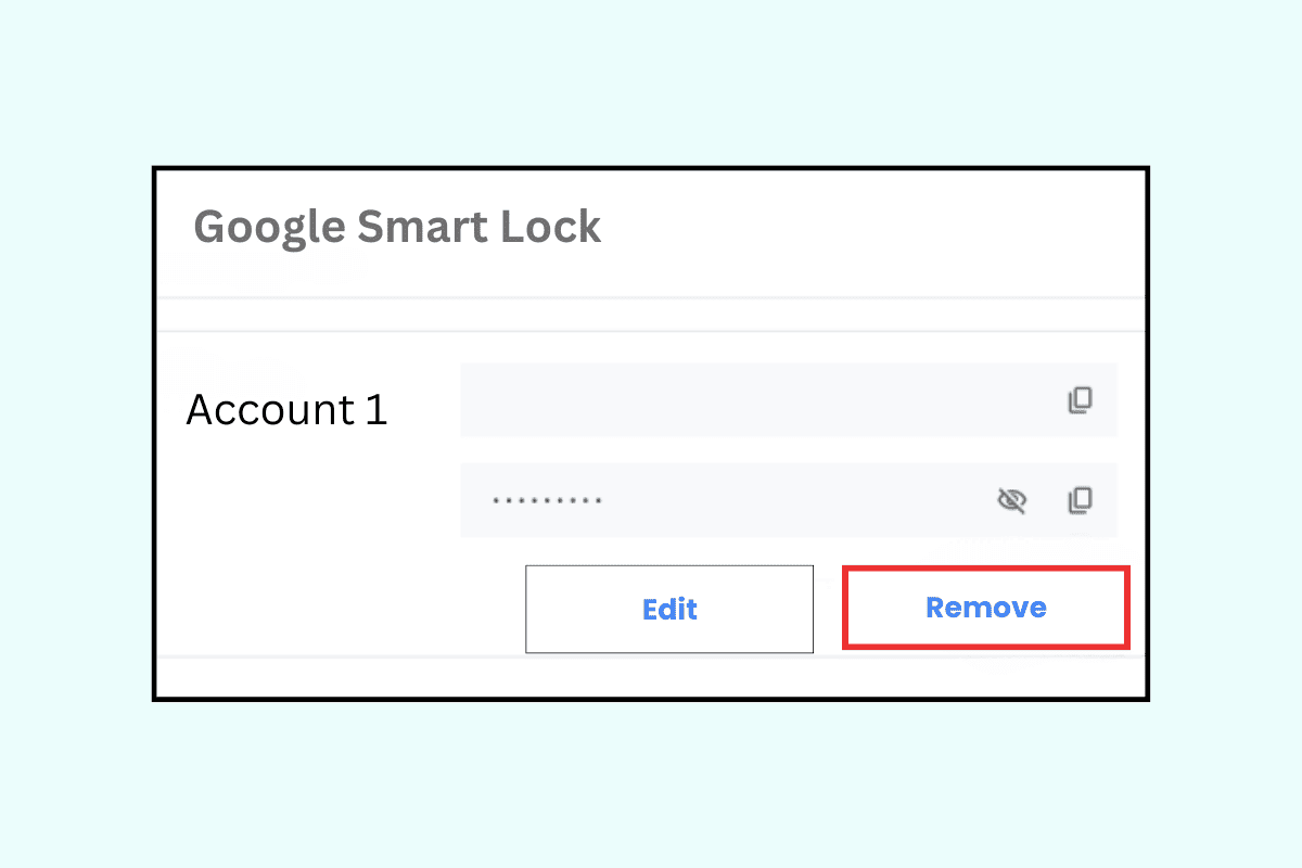 How Do I Remove an Account from Google Smart Lock