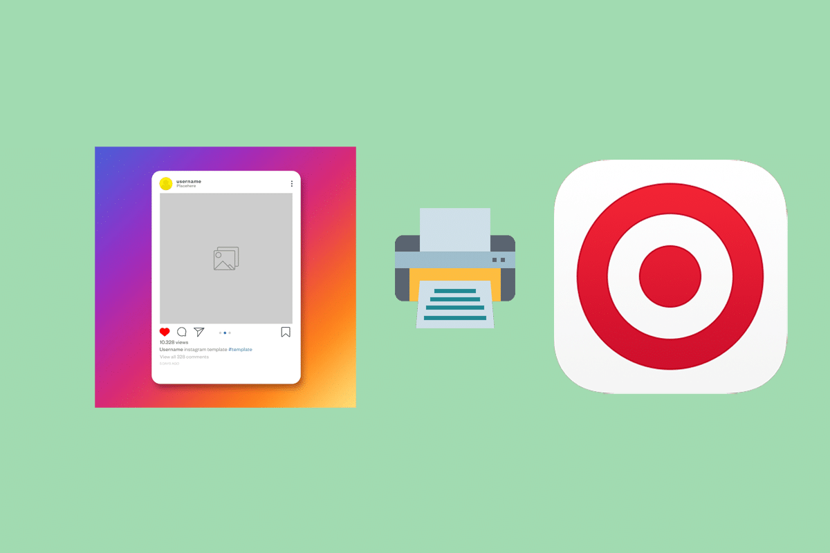 How To Print Instagram Photos from target