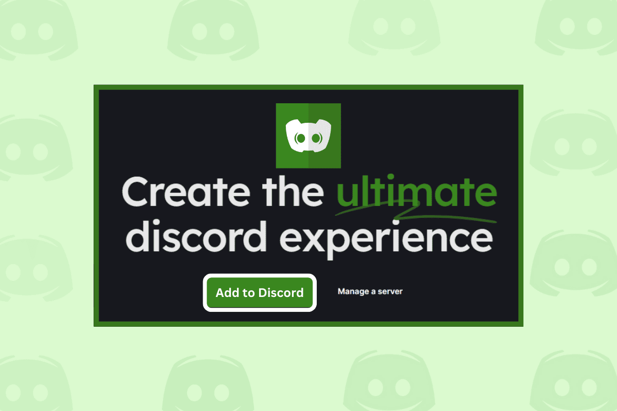 How to Add Green Bot on Discord