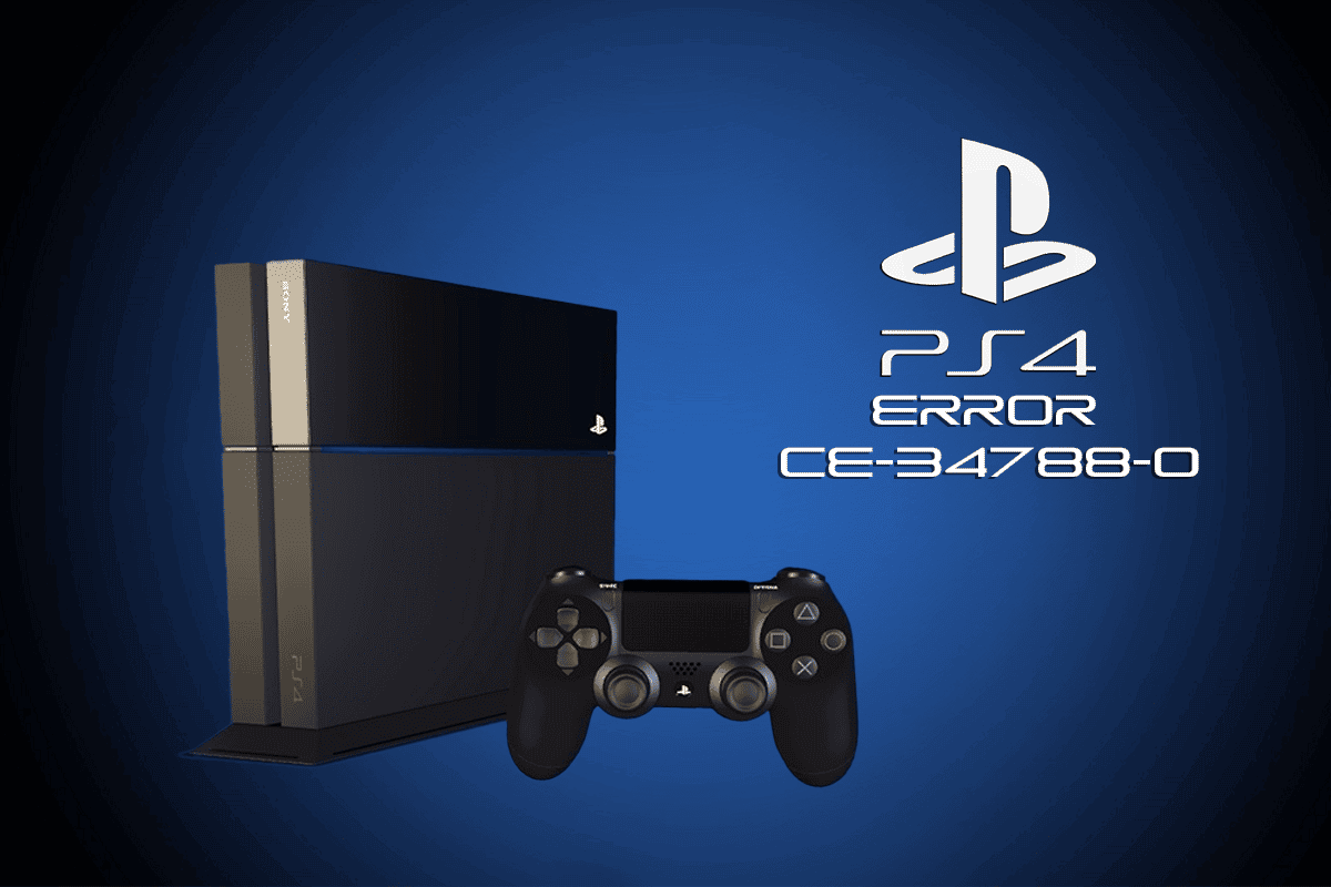 Fix PS4 Error CE-34788-0