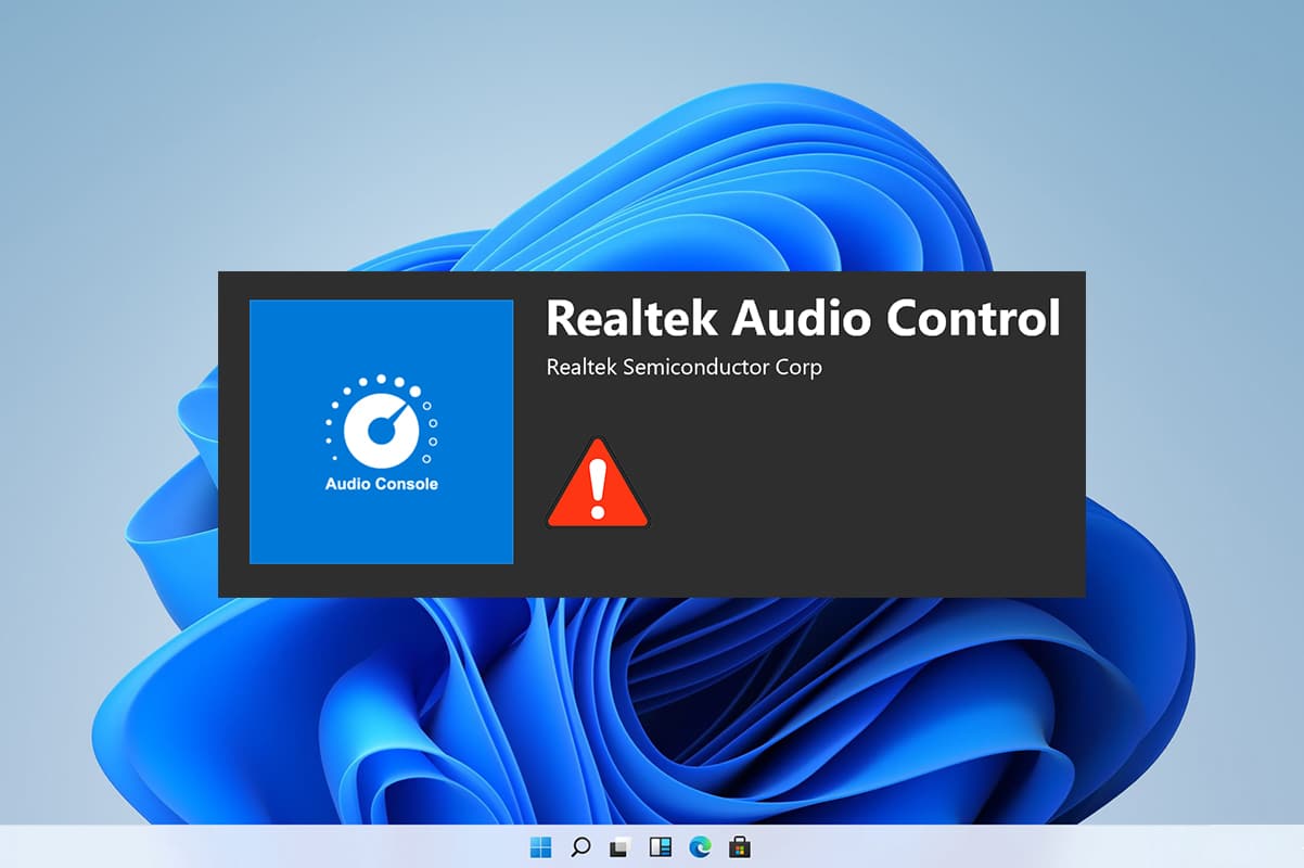 How to Fix Realtek Audio Console Not Working in Windows 11