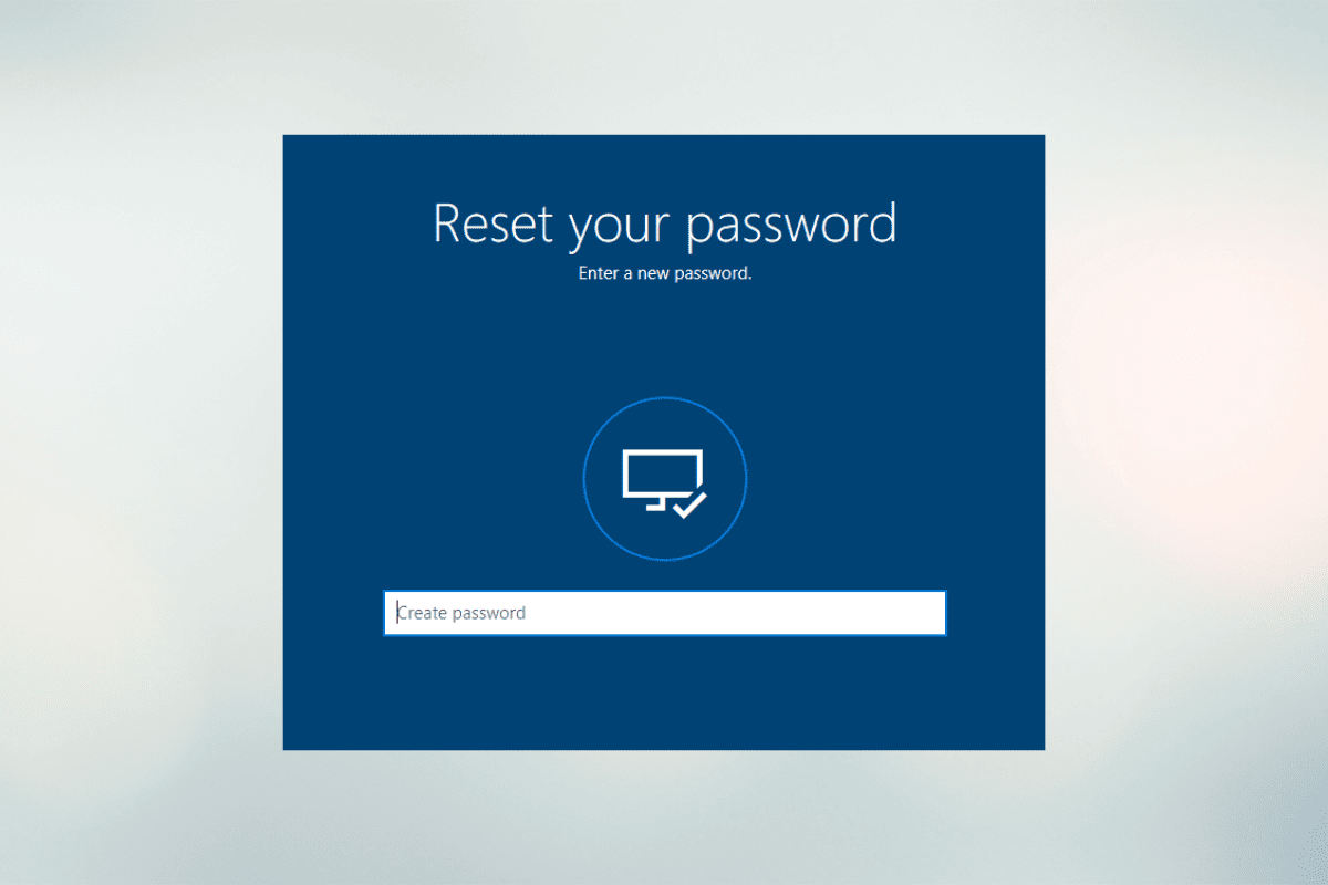 How to Reset Your Password in Windows 10