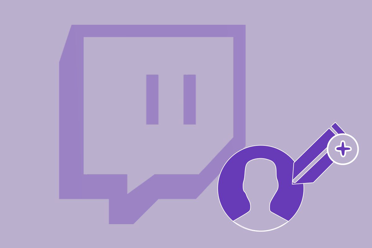 How to edit twitch profile