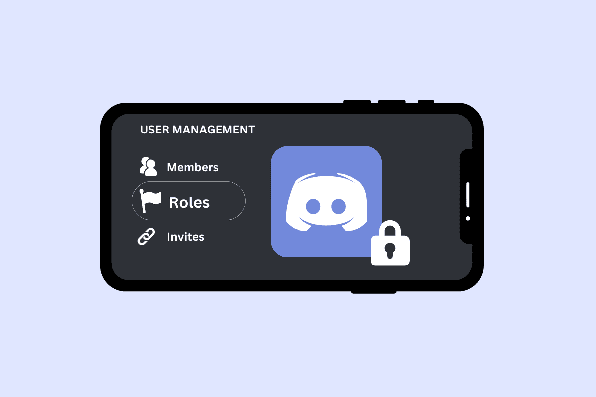 How to lock roles on discord