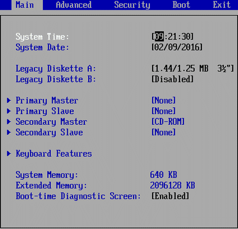 Set Correct System Time in BIOS