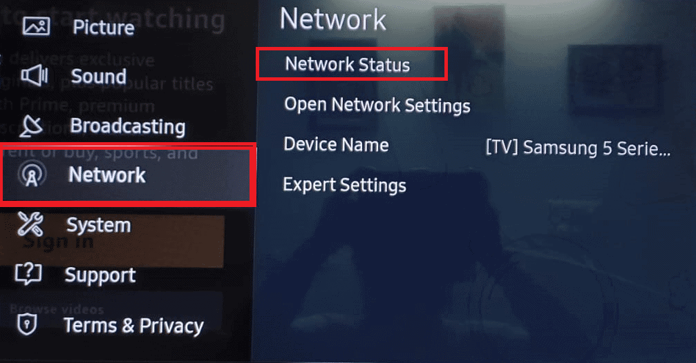 Network Status