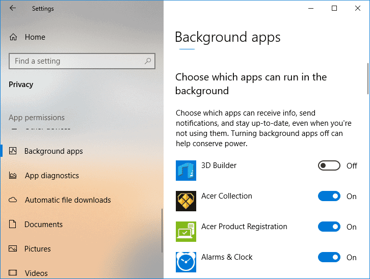 Close Background Apps. Fix Skype High CPU Usage in Windows 10