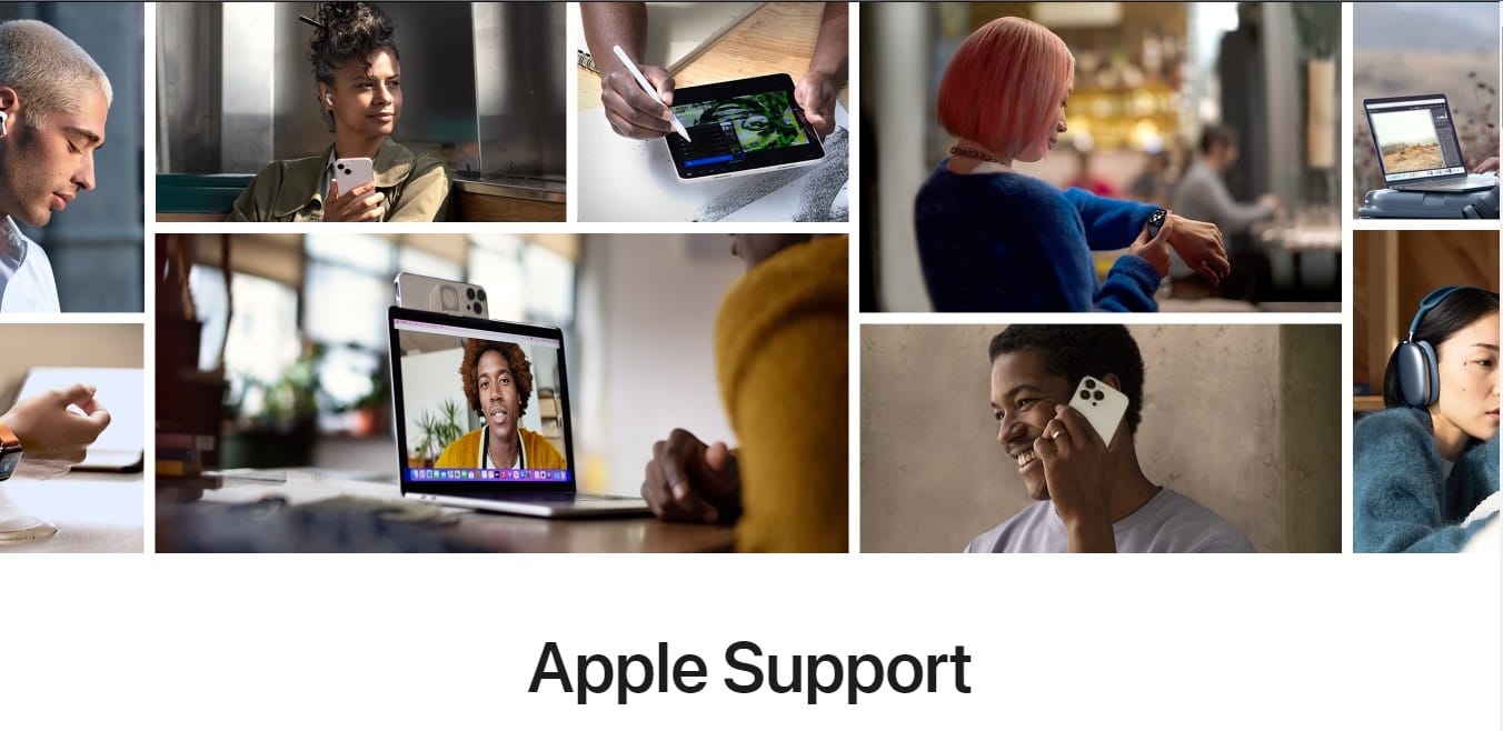 Contact Apple Support