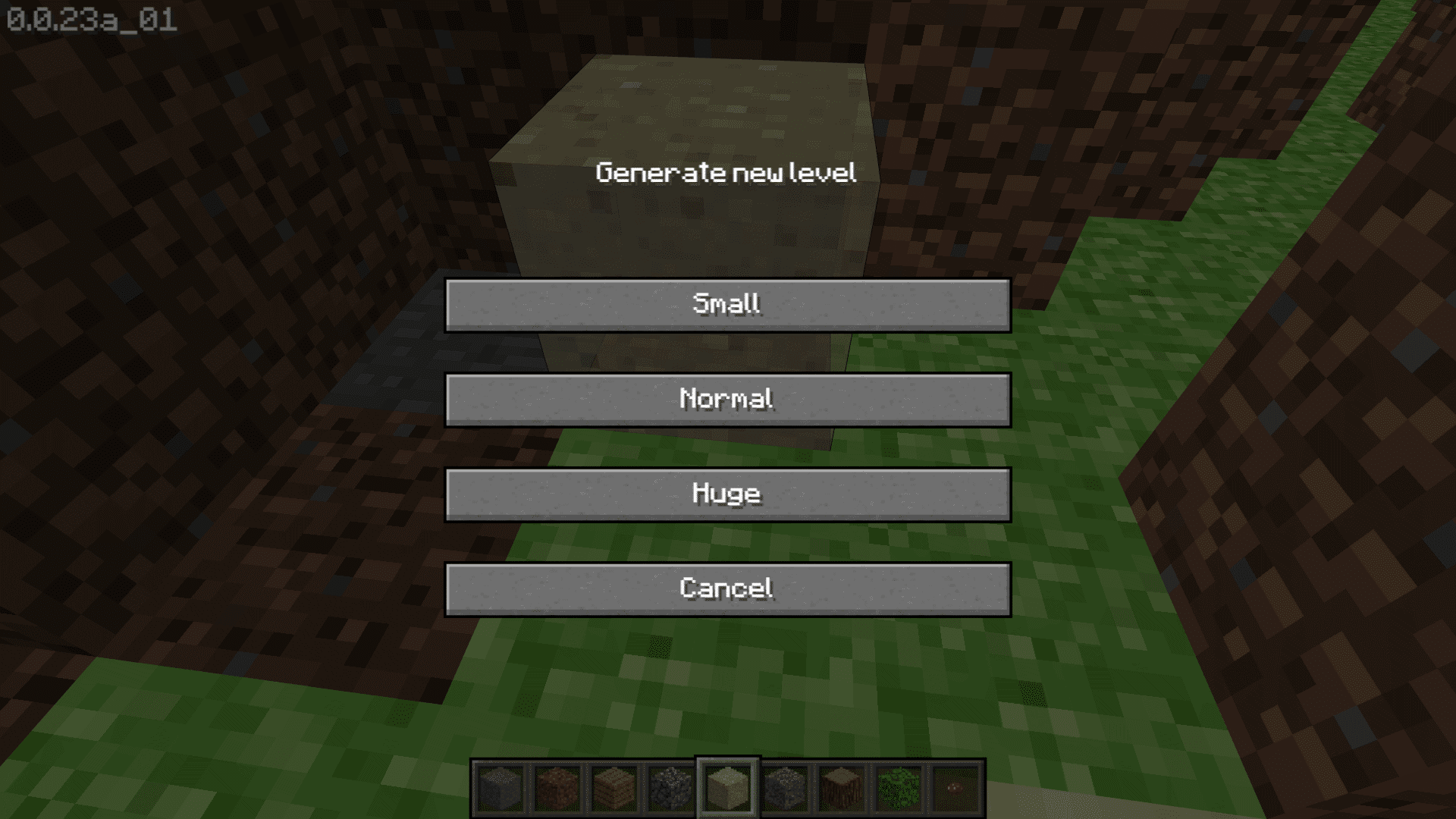 Game Levels on Classic Minecraft 