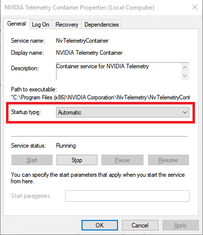 In the General tab, click the Startup type dropdown menu and choose Automatic from the menu. How to Fix .NET Runtime Optimization Service High CPU Usage