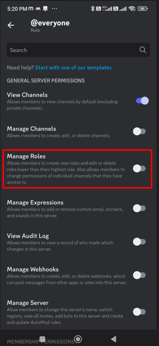 Make sure the Manage Roles permission is disabled. Repeat this step for all roles on your server except admin or moderator roles 