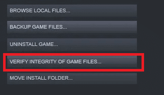 Now, switch to the LOCAL FILES tab and click on VERIFY INTEGRITY OF GAME FILES… Fix Steam Application Load Error 3:0000065432