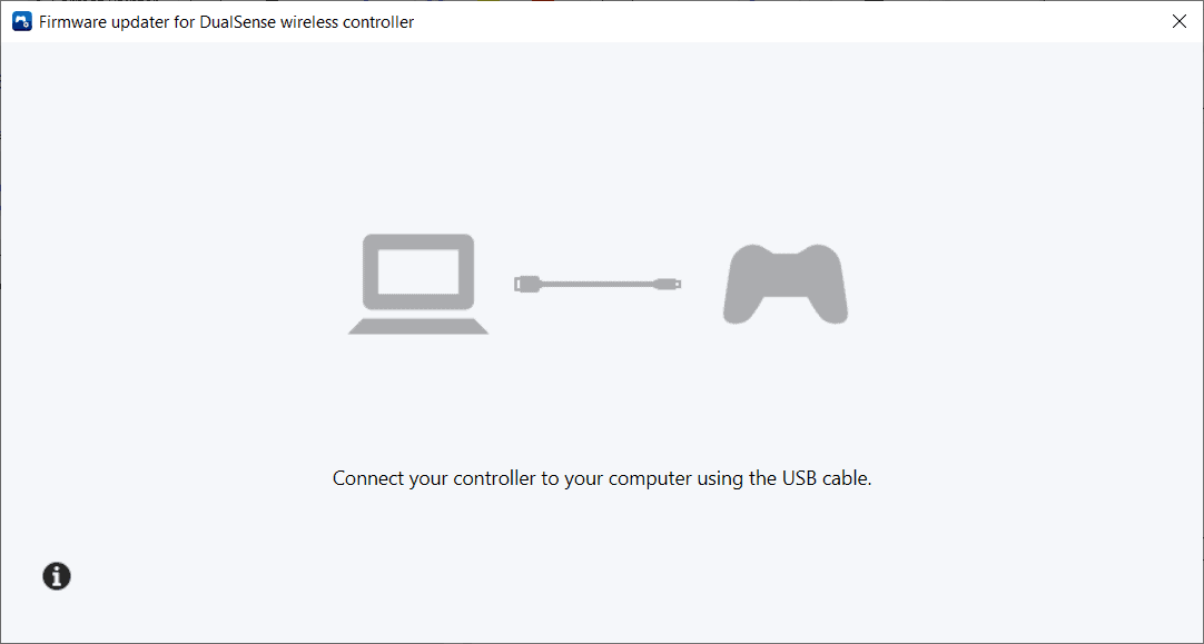 reconnect your controller to your PC using a USB cable