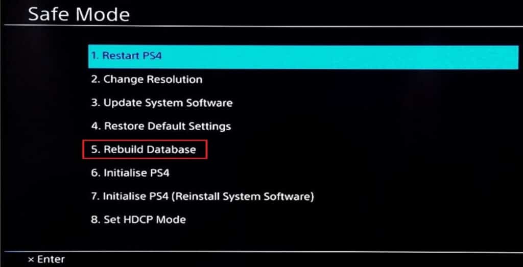 rebuild database. 10 Ways to Fix CE 33987 0 Error Code on PS4