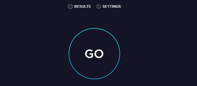 Run a speed test