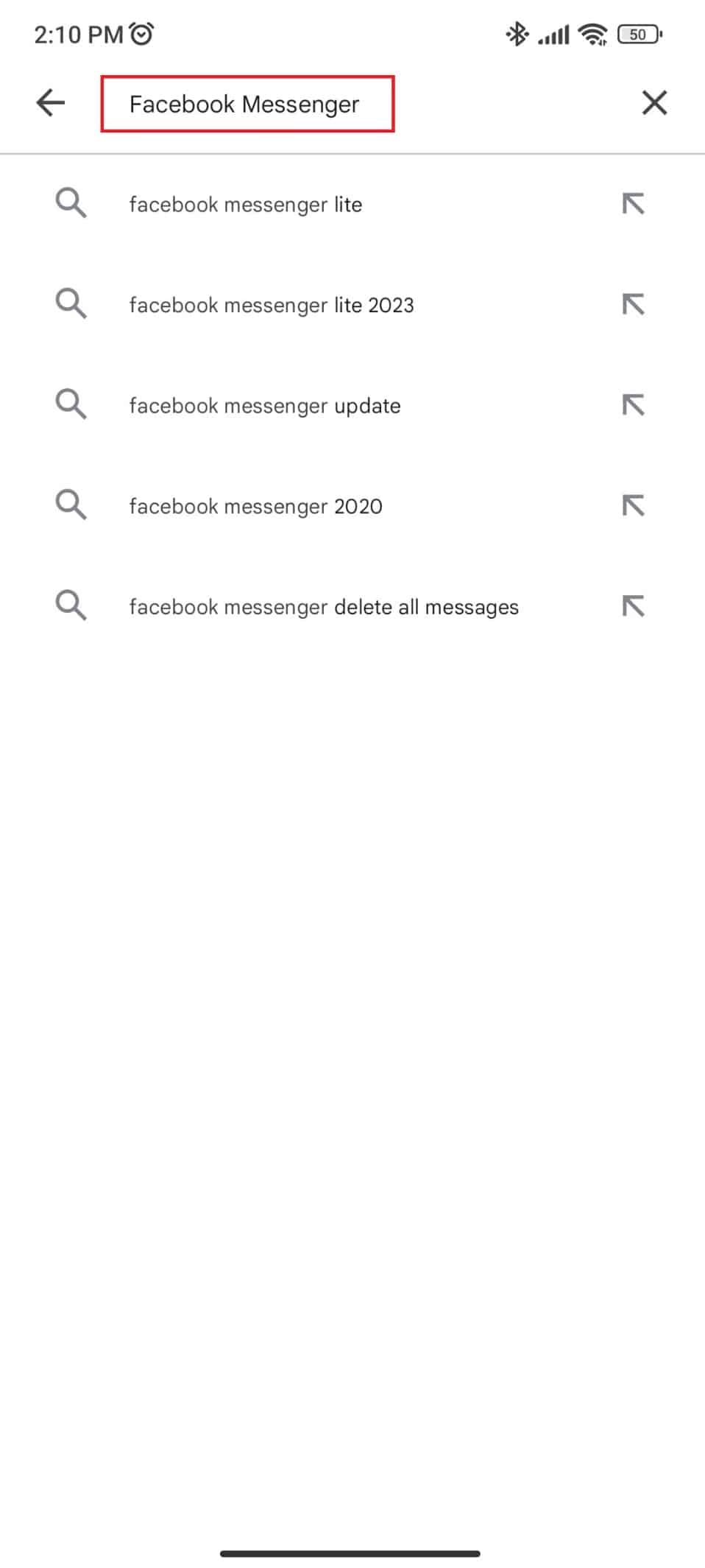 Search for Facebook Messenger. 10 Ways to Fix Facebook Messenger lagging on Android