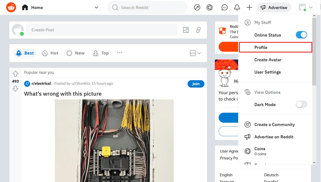 Select Profile | How to Edit a Reddit Post