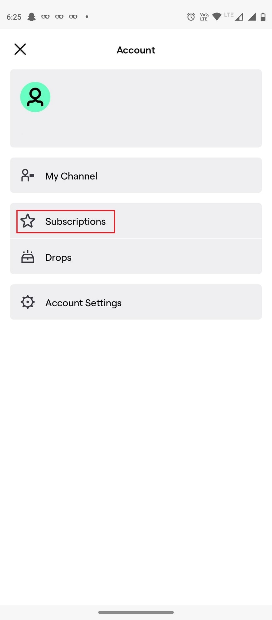 select Subscriptions