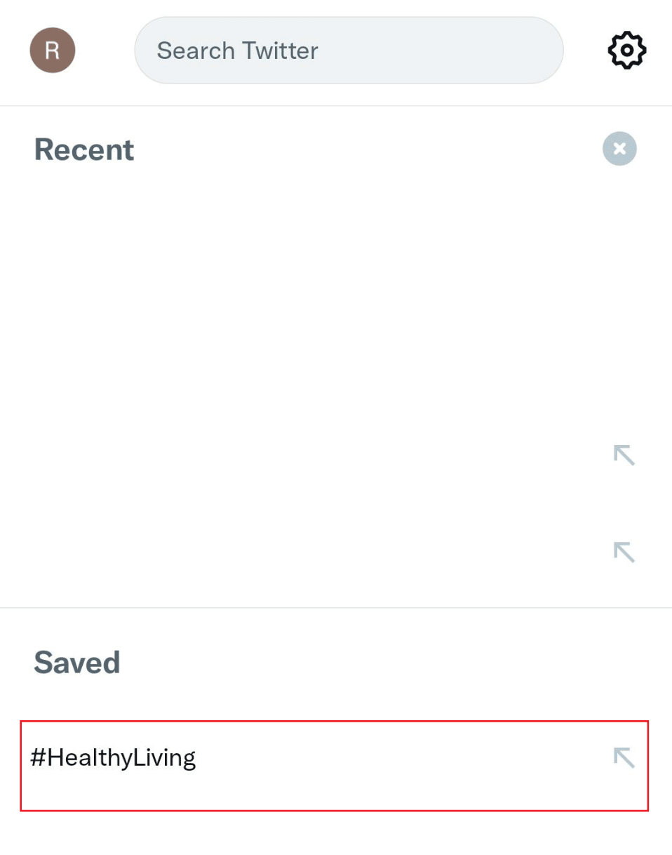 select the saved search. How to Clear Your Saved Searches on Twitter