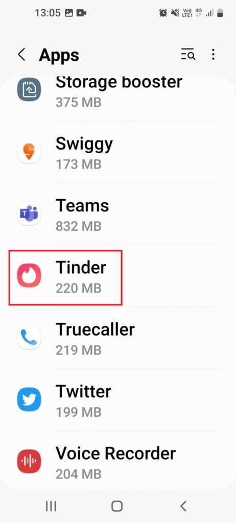 Select Tinder. 9 Ways to Fix Tinder Something Went Wrong 40036 Error