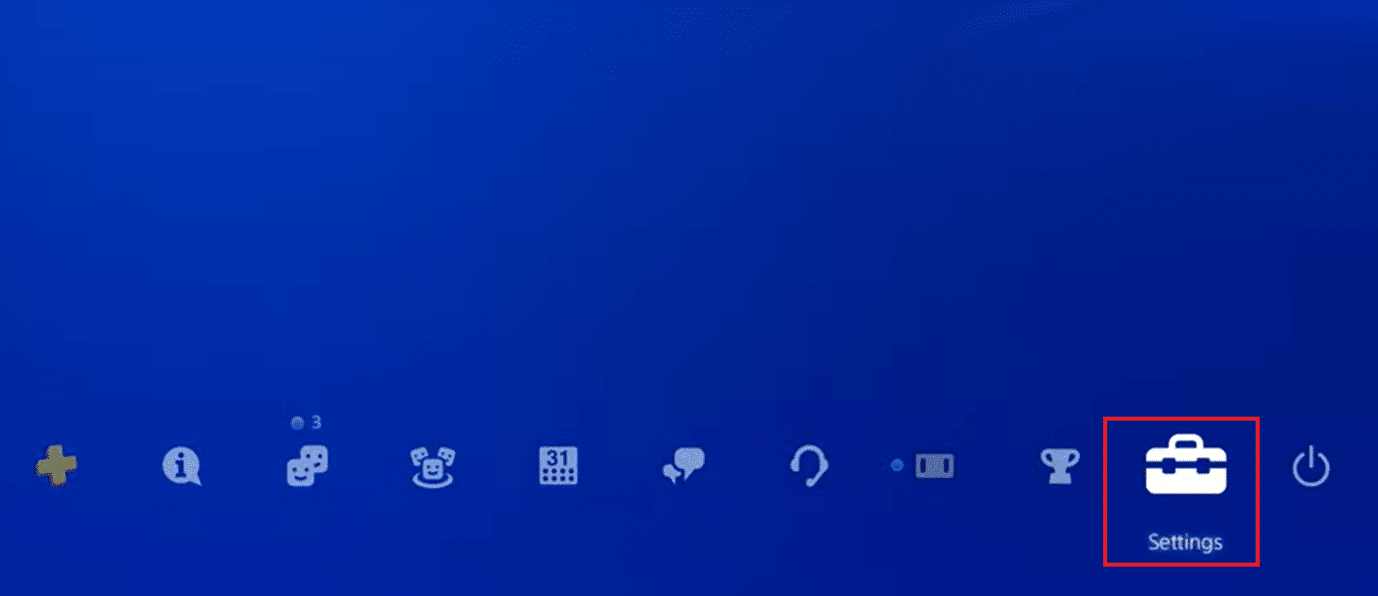 Settings on PS4. 10 Ways to Fix CE 33987 0 Error Code on PS4