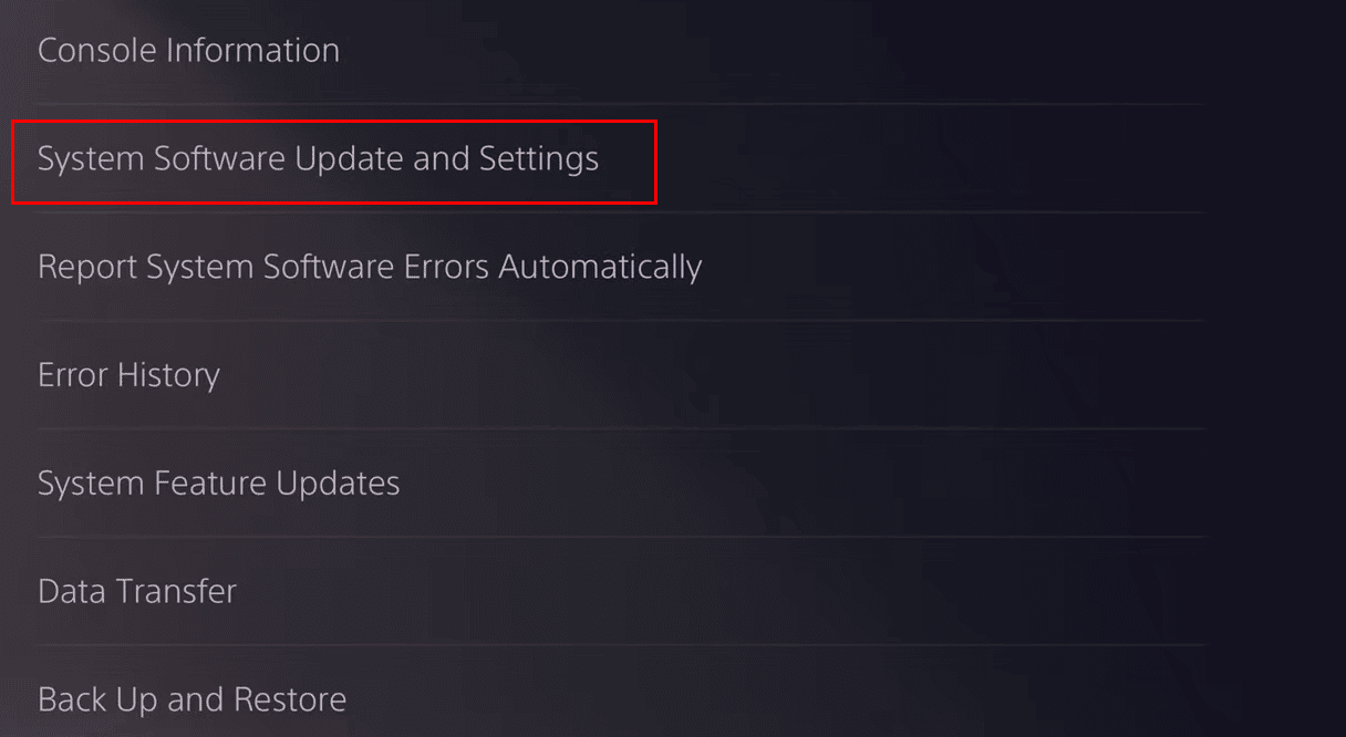 SYSTEM software update and settings shown on ps5 | HBO Max not working on PS4 or PS5