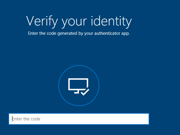 Type in the security code which you received