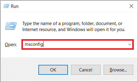 Type msconfig and hit the Enter key to open the System Configuration application. How to Fix .NET Runtime Optimization Service High CPU Usage