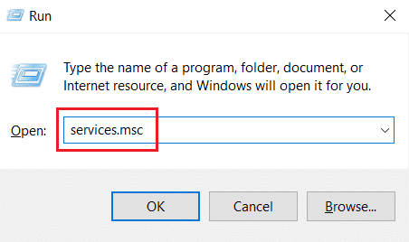 Type services.msc and hit Enter. Fix NVIDIA Geforce Experience C++ Runtime Error