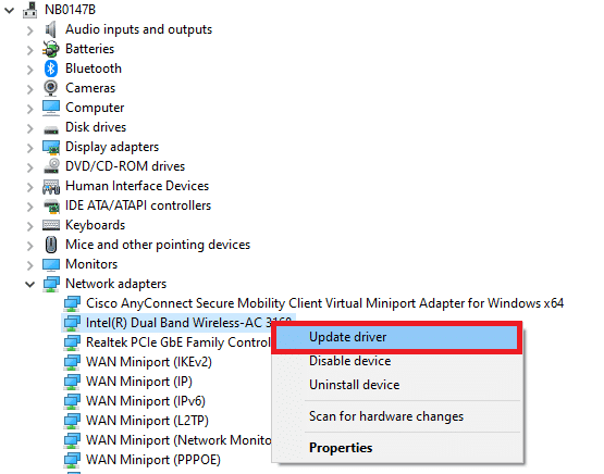 Update Network Drivers 