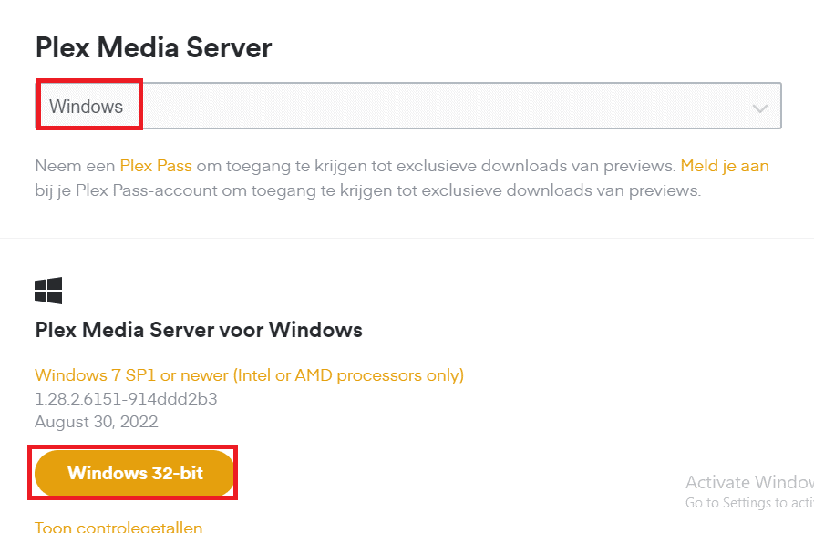 plex media server